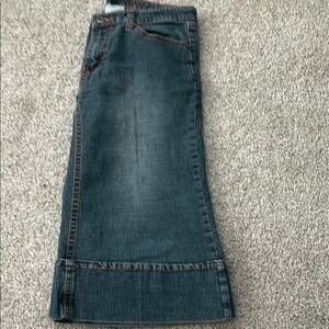 Dark Blue Denim Skirt